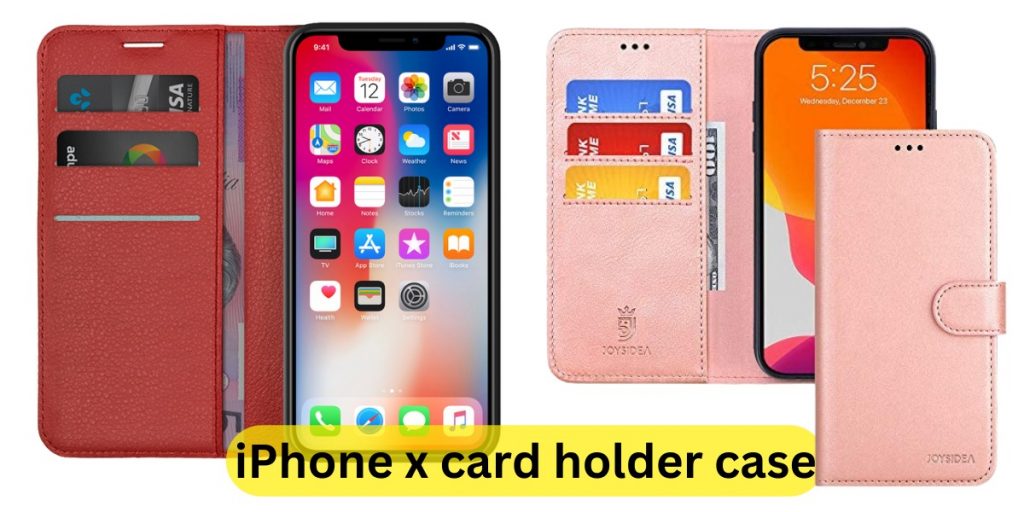 iPhone x card holder case